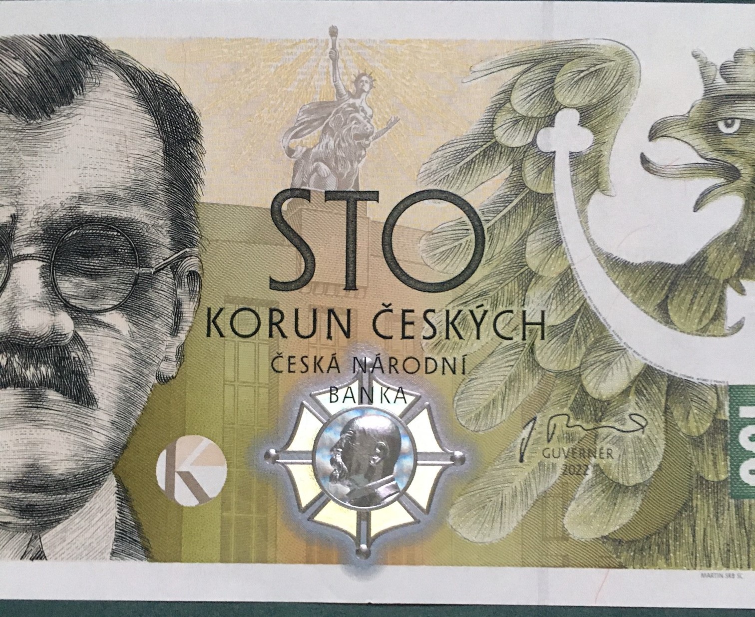 100 Kč bankovka ENGLIŠ - TOP -  EQ 07  112266 ,  luxusní mimořádné číslo , sleva