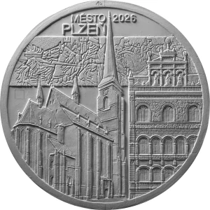 5000 Kč  PLZEŇ  BK - emise 26.5. 2026 ,  PŘEDPLATNÉ - Vyprodáno