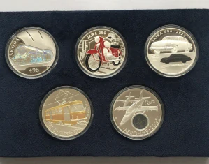 SADA 500 Kč  DOPRAVNÍ PROSTŘEDKY  PROOF , 2021 AŽ 2025 