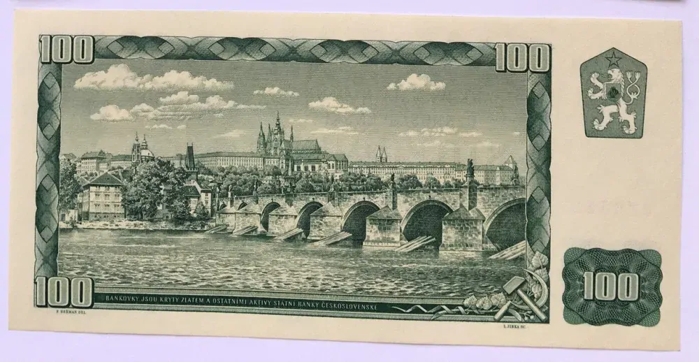100 Kčs 1961  série  P46  ,  UNC , PRODÁNO  