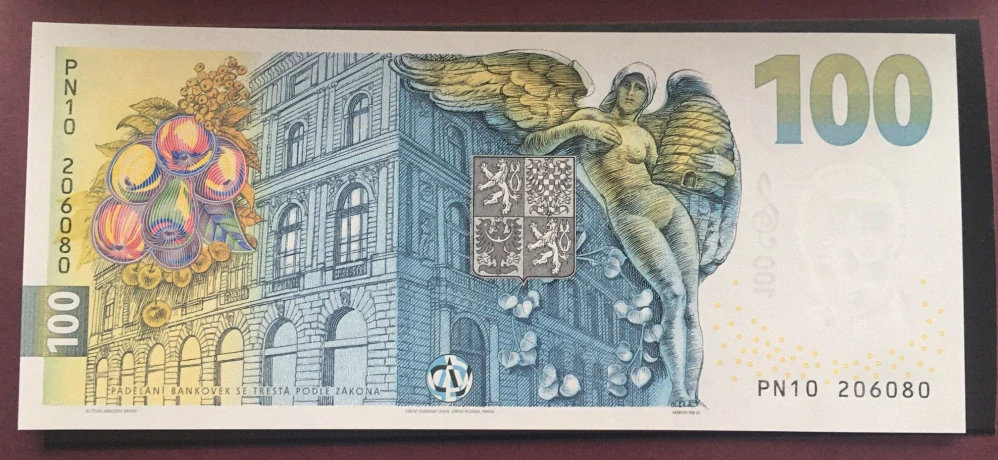 100 Kč Pamětní bankovka POSPÍŠIL , série  PN10 , SLEVA 