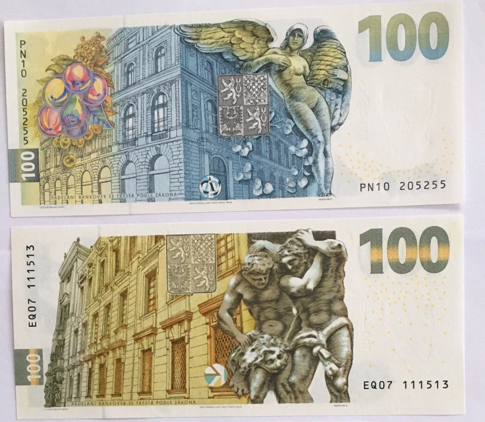 ENGLIŠ + POSPÍŠIL , Dvojice pamětních bankovek 100 Kč , AKCE