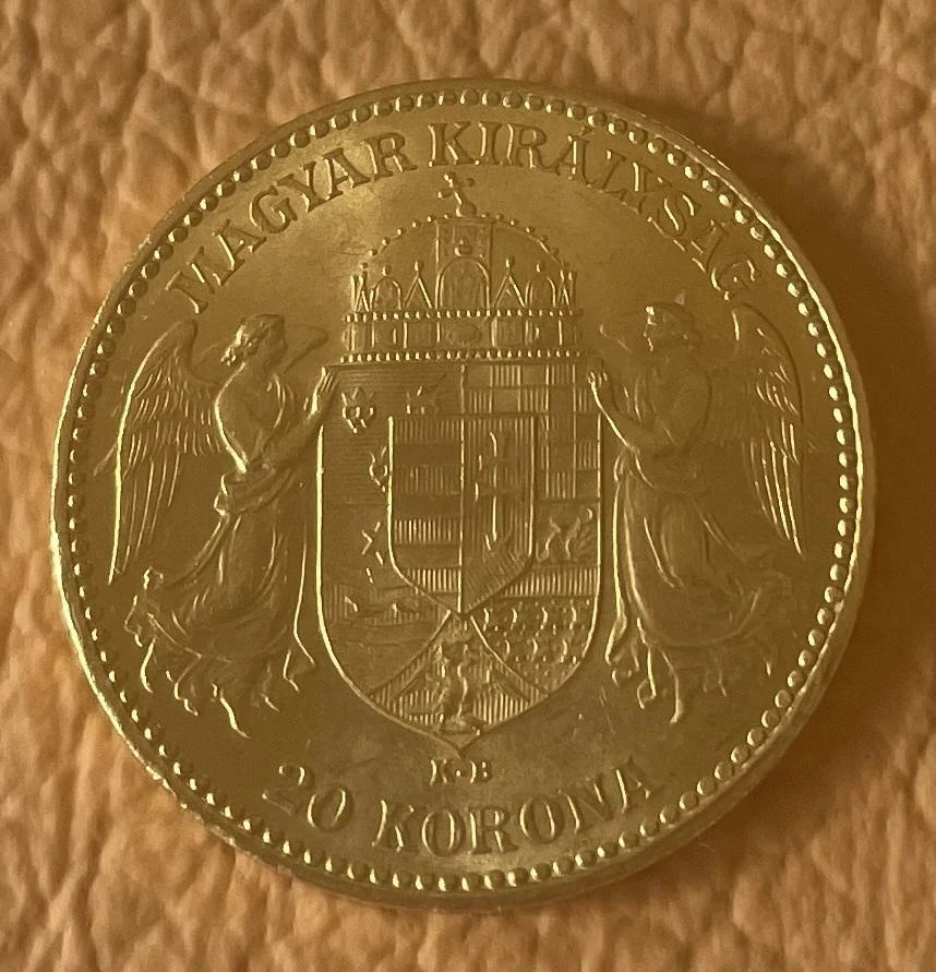 20 Korona 1893 KB  , luxusní  