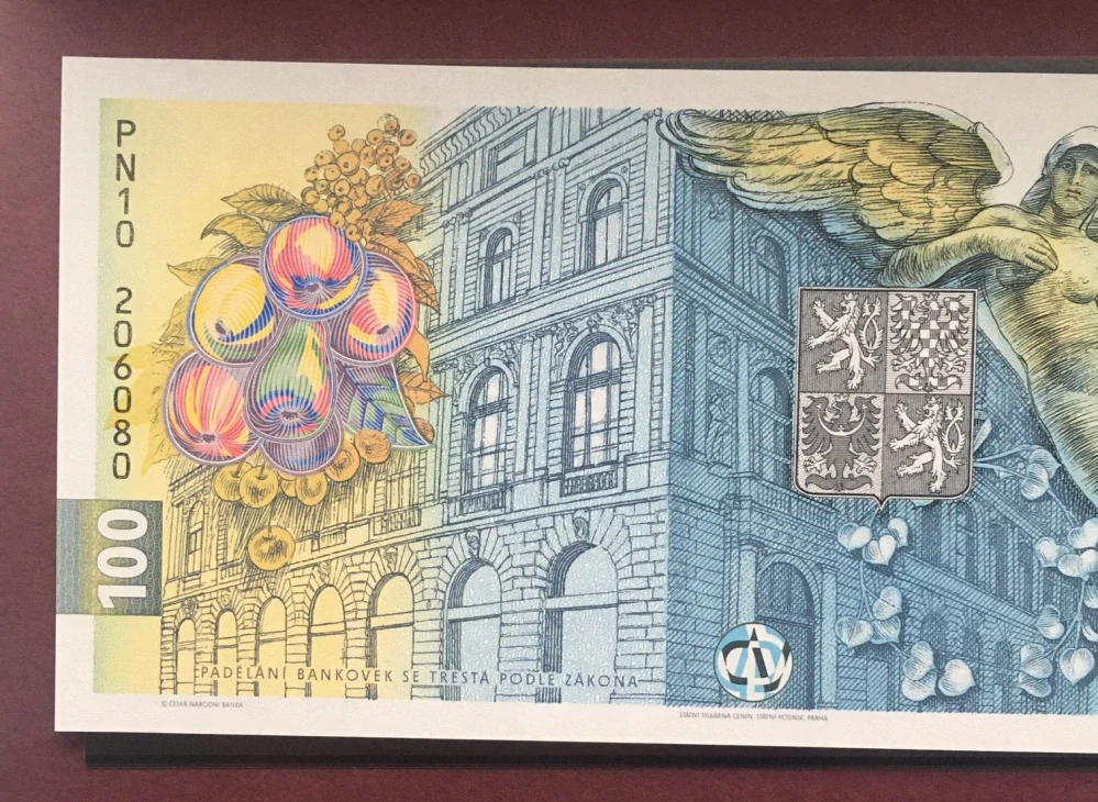100 Kč Pamětní bankovka POSPÍŠIL , série  PN10 , SLEVA 