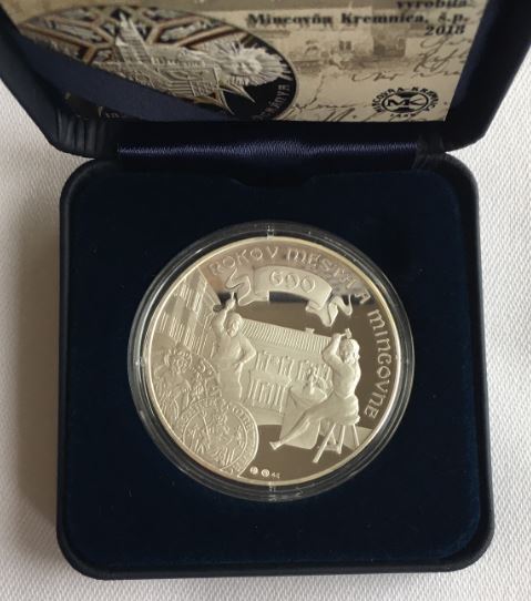 690 let Kremnice PROOF ,Ag ,jen 200 ks , emise 2018 , Prodáno